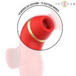 Stimolatore Patty Con 4 Testine, Aspirazione, Colpimento, Solletico E Lecca - Intense - immagine 5