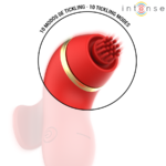 Stimolatore Patty Con 4 Testine, Aspirazione, Colpimento, Solletico E Lecca - Intense - immagine 8