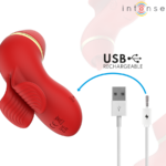 Stimolatore Patty Con 4 Testine, Aspirazione, Colpimento, Solletico E Lecca - Intense - immagine 9
