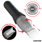 Masturbatore Blow-R Con Spinta E Rotazione - Jamyjob - immagine 3