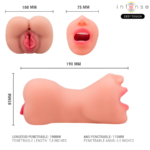 Masturbatore Riley A Doppia Bocca E Vagina - Intense Deep Touch - immagine 5