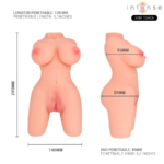 Jesse Torso Doppia Vagina E Masturbatore Ano - Intense Deep Touch - immagine 6