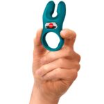 Anello Vibrante Per Il Pene Nos Pro Verde Bottiglia - Fun Factory - immagine 6