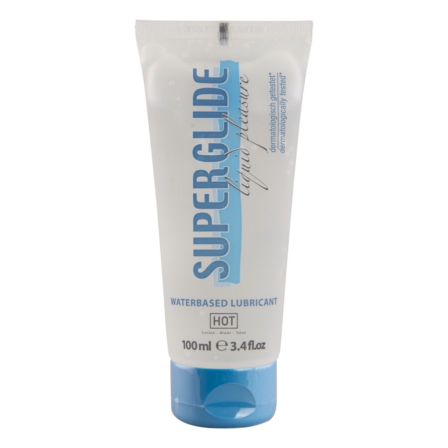 img_220730_82486150df651b39e3dcbab1157cc3c4_1.jpg Superglide Liquid Pleasure Lubrificante A Base D'Acqua 100 Ml - Hot - immagine 1