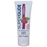 Superglide Lubrificante Commestibili A Base D'Acqua Lampone 75 Ml - Hot