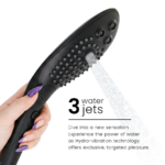 Soffione Doccia Stimolante Clitorideo Wave Nero - Womanizer - immagine 5