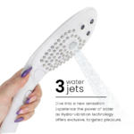 Soffione Doccia Stimolante Clitorideo Wave Bianco - Womanizer - immagine 5