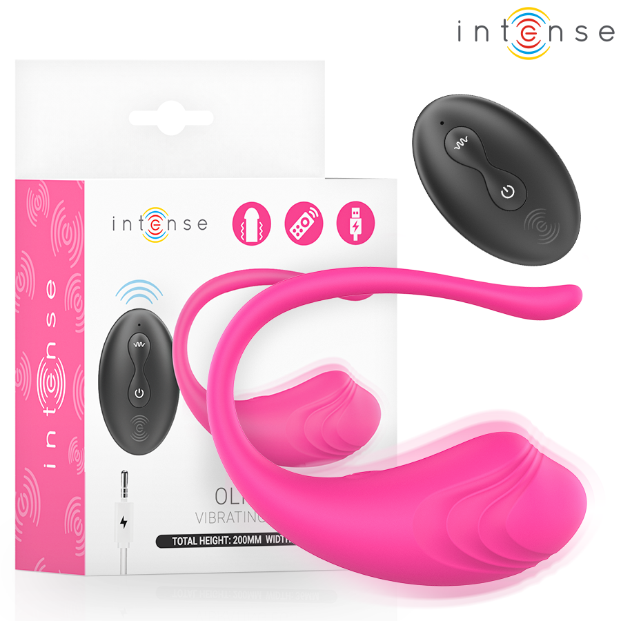 img_221427_3573def92582fe2e333e0ac9f7494449_1.png Olivia Pink Uovo Vibrante Con Telecomando - Intense - immagine 1