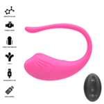 Olivia Pink Uovo Vibrante Con Telecomando - Intense - immagine 2