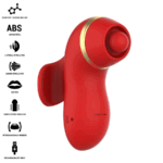 Stimolatore Patty Con 4 Testine, Aspirazione, Colpimento, Solletico E Lecca - Intense - immagine 2