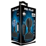 Telecomando Plug Anale Gonfiabile Nero - Mr Play - immagine 6