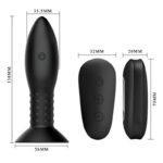 Spina Con Telecomando Sfere Rotanti Nere - Mr Play - immagine 5